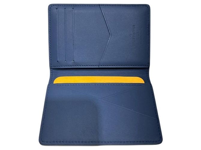 Organizer Louis Vuitton Portacarte Aerogram Marine blu navy - vista 5