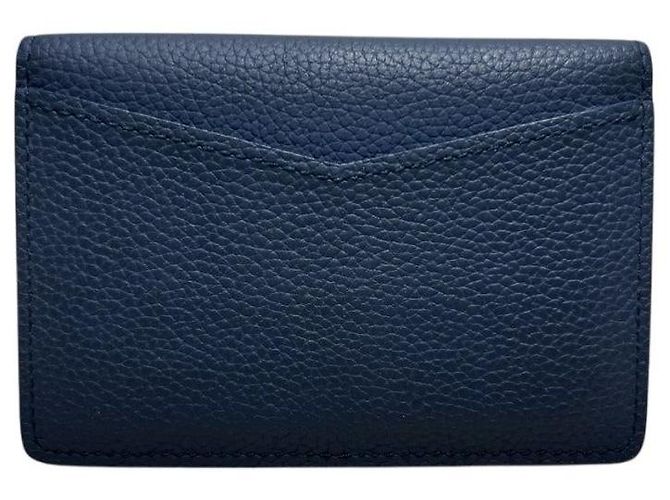 Organizer Louis Vuitton Portacarte Aerogram Marine blu navy - vista 6