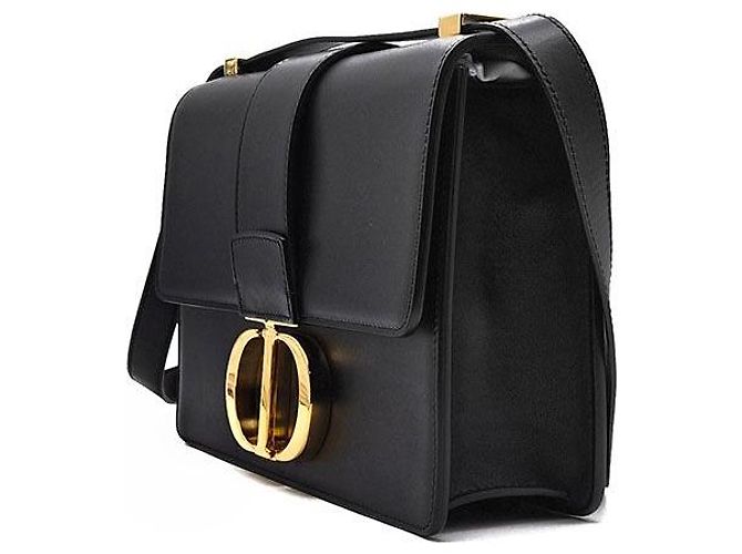 Dior Borsa a Spalla Christian Montaigne Nero - vista 2