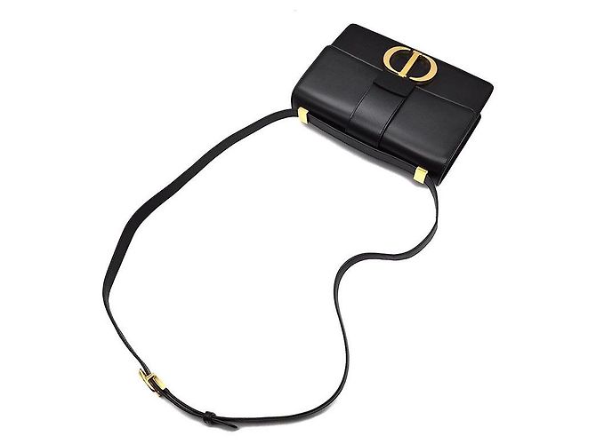 Dior Borsa a Spalla Christian Montaigne Nero - vista 4