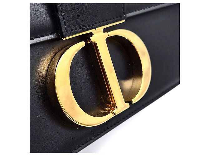 Dior Borsa a Spalla Christian Montaigne Nero - vista 8