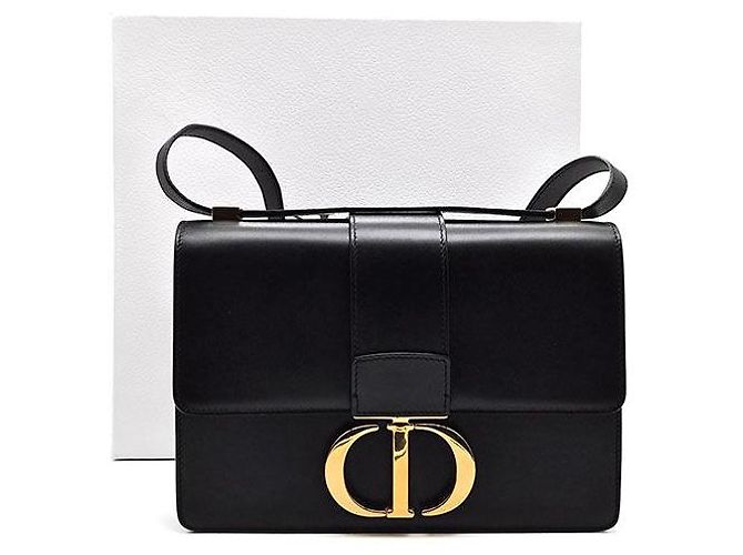 Dior Borsa a Spalla Christian Montaigne Nero - vista 9