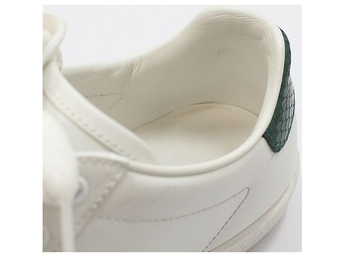 Gucci Ace Bee bestickte Sneaker Weiß - Ansicht 12