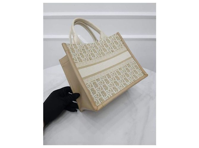 Dior Borsa Book Tote Oblique Small Multicolore - vista 3