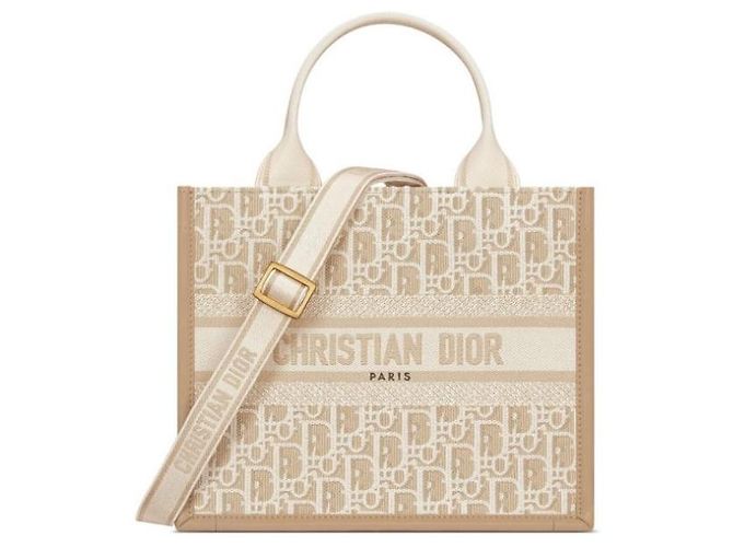 Dior Borsa Book Tote Oblique Small Multicolore - vista 9