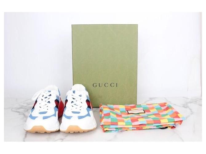 Gucci Sneakers Mesh Web Lytone Multicolore - vista 2