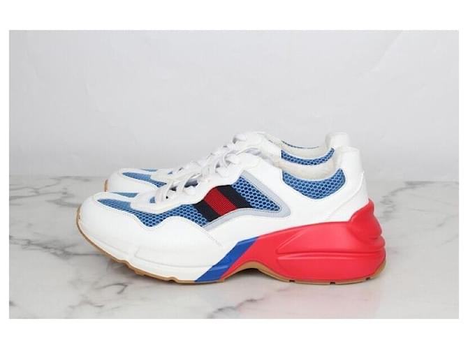 Gucci Sneakers Mesh Web Lytone Multicolore - vista 4