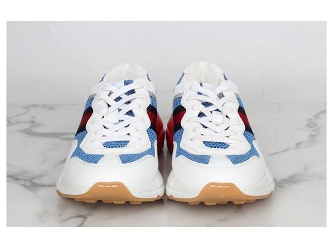 Gucci Sneakers Mesh Web Lytone Multicolore - vista 6