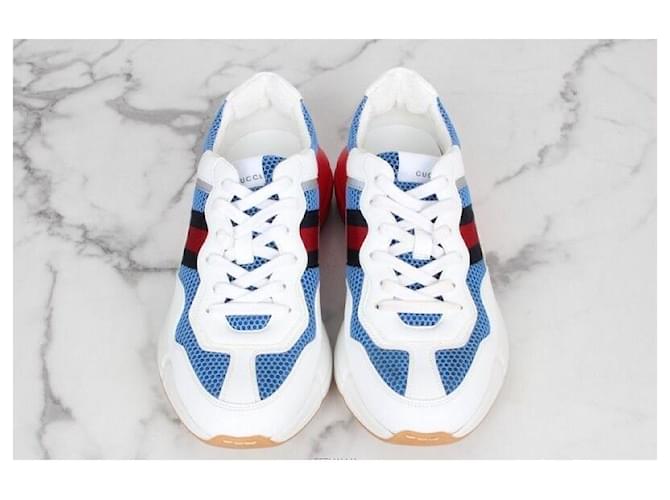 Gucci Sneakers Mesh Web Lytone Multicolore - vista 7