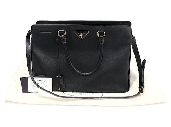Prada Black Saffiano Lux Schwarz - Ansicht 2