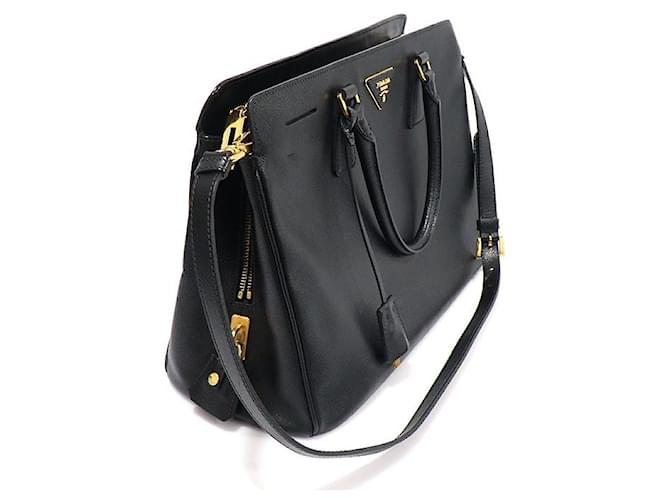 Prada Black Saffiano Lux Schwarz - Ansicht 3