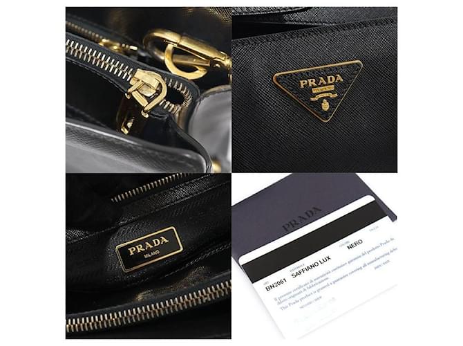 Prada Black Saffiano Lux Schwarz - Ansicht 6
