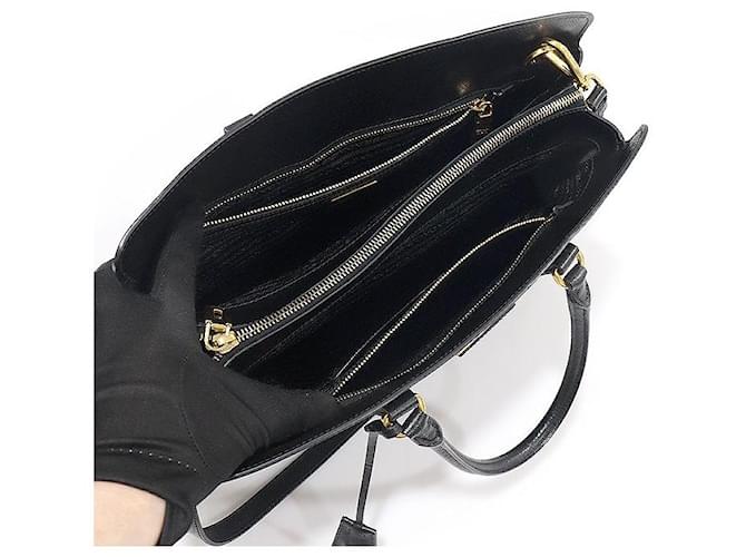 Prada Black Saffiano Lux Schwarz - Ansicht 7