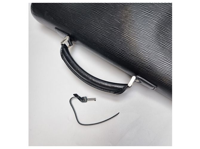 Louis Vuitton Valigetta in pelle Epi (Alta qualità, Unisex) Nero - vista 13