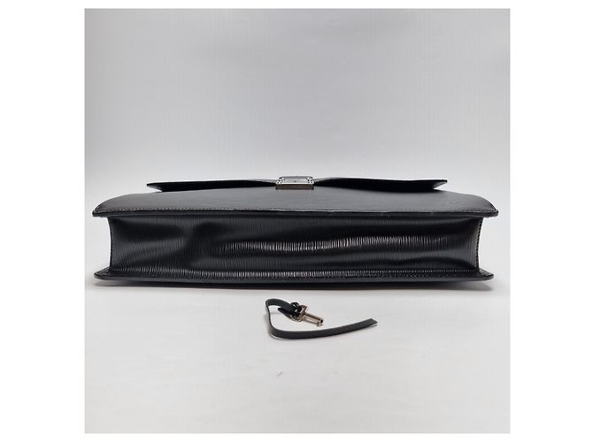 Louis Vuitton Valigetta in pelle Epi (Alta qualità, Unisex) Nero - vista 16