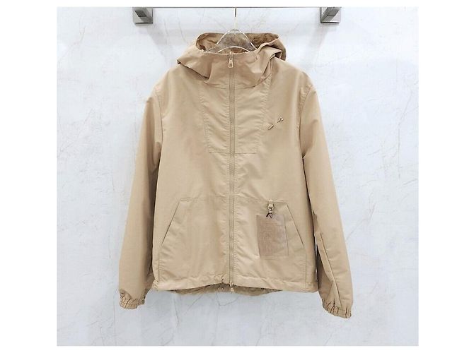 Louis Vuitton Windbreaker in nylon reversibile Monogram Arancione - vista 3