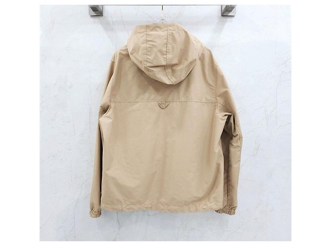 Louis Vuitton Windbreaker in nylon reversibile Monogram Arancione - vista 4