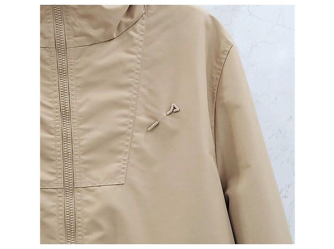 Louis Vuitton Windbreaker in nylon reversibile Monogram Arancione - vista 6