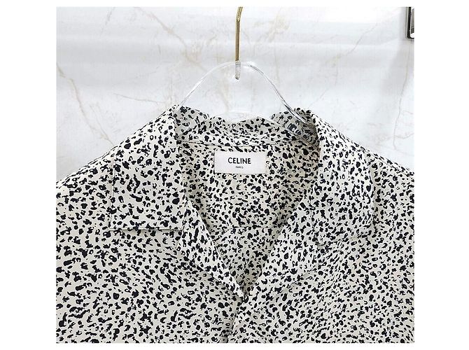 Céline Camicia ampia in seta hawaiana Multicolore - vista 3