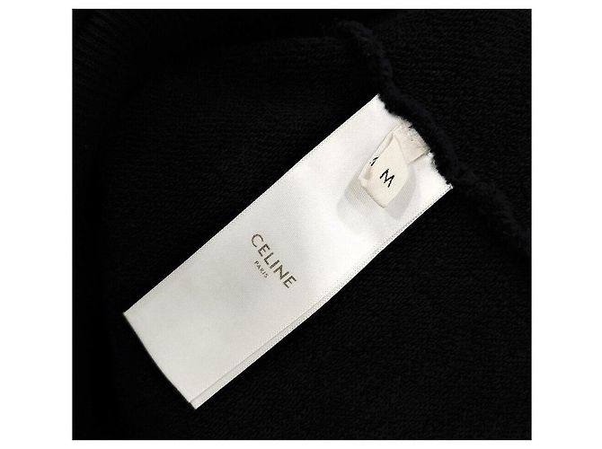Céline Capucha Strass Rhinestone Black Multicolor Negro - vista 5