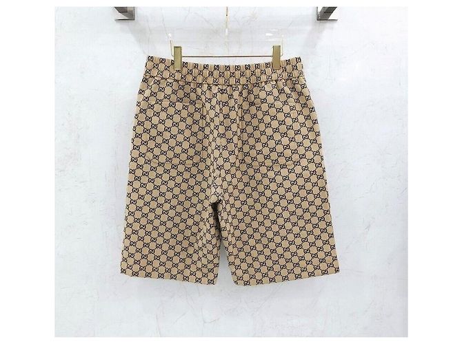 Gucci Supreme Drawstring-Shorts aus Baumwormischung mit GG Orange - Ansicht 2