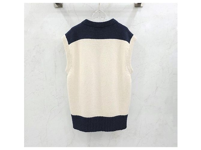 Dior Denim Tears Strickweste aus Wolle und Baumwolle mit Jacquard-Muster - Ansicht 2