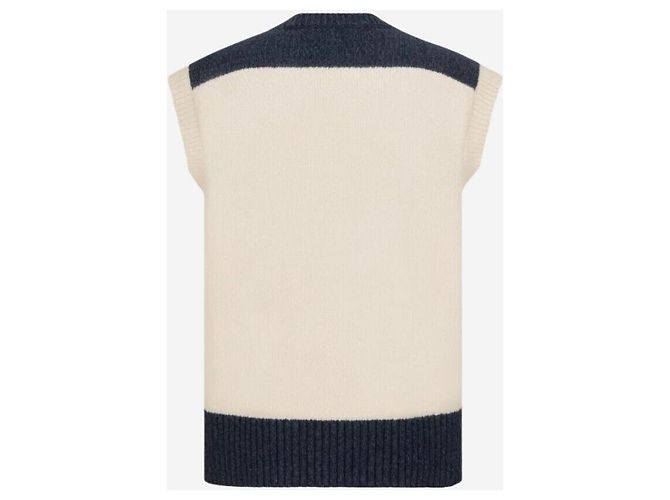 Dior Denim Tears Strickweste aus Wolle und Baumwolle mit Jacquard-Muster - Ansicht 8
