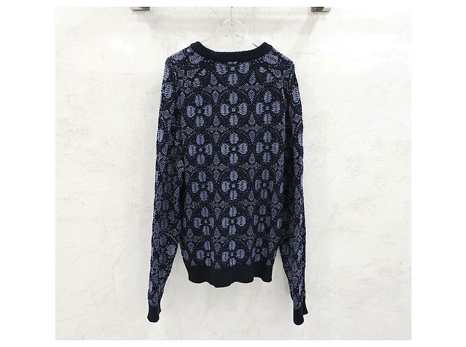 Louis Vuitton Flower Jacquard Crew Neck Knit Multiple colors - view 2