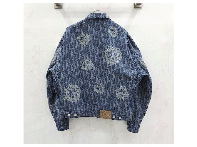 Dior Denim Tears Oblique Denim Blouson Blau - Ansicht 2