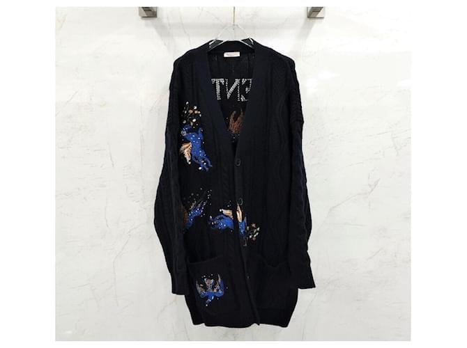Valentino Cardigan mit Logo-besticktem Tier Mehrfarben - Ansicht 2