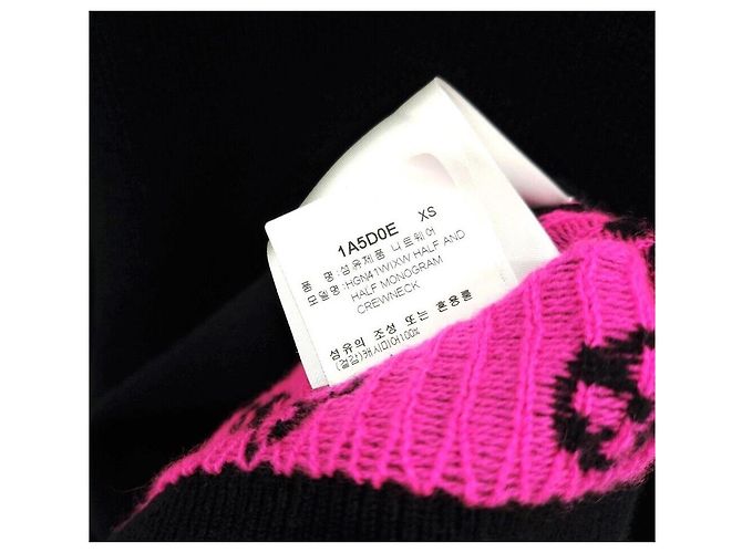 Louis Vuitton Half Half Monogram Cashmere Knit Multiple colors - view 5