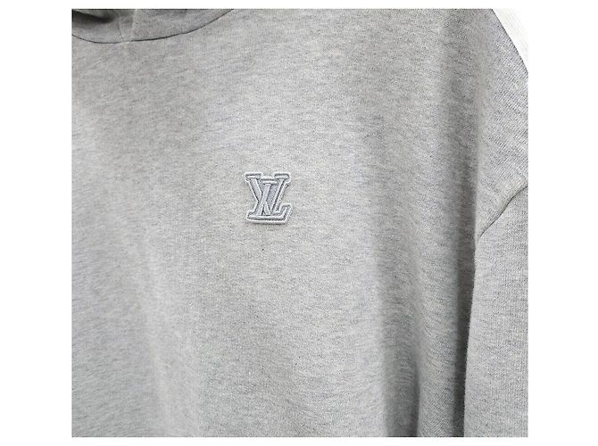 Louis Vuitton Kapuzenpullover mit besticktem Signature-Patch - Ansicht 4