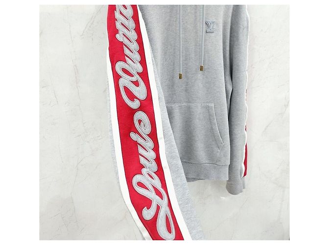 Louis Vuitton Kapuzenpullover mit besticktem Signature-Patch - Ansicht 5