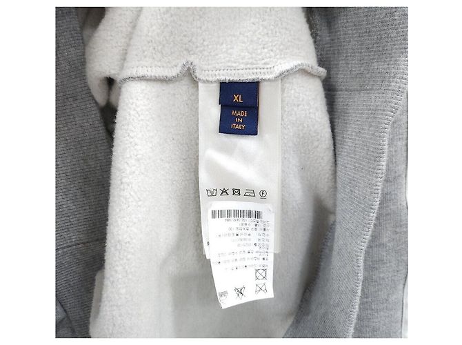 Louis Vuitton Kapuzenpullover mit besticktem Signature-Patch - Ansicht 6