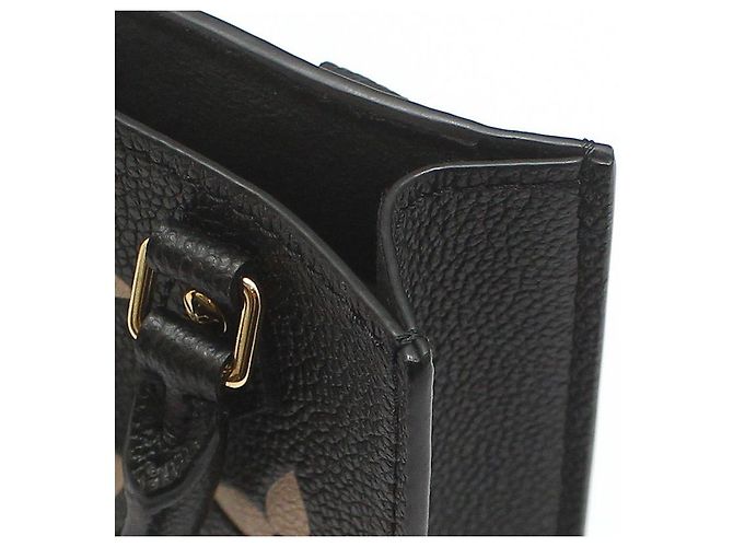 Louis Vuitton Piccola borsa a tracolla Monogram Empreinte nera Nero - vue 10