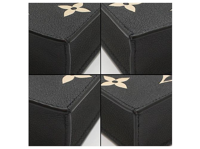 Louis Vuitton Piccola borsa a tracolla Monogram Empreinte nera Nero - vue 12
