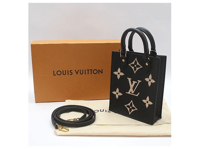 Louis Vuitton Piccola borsa a tracolla Monogram Empreinte nera Nero - vue 2