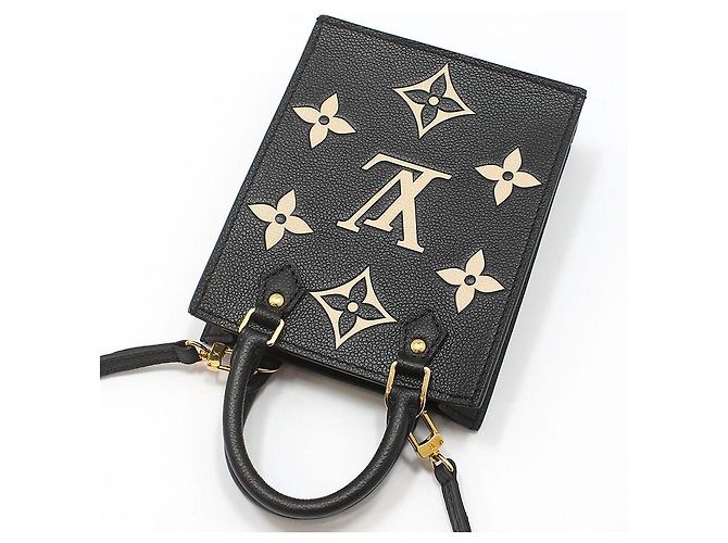 Louis Vuitton Piccola borsa a tracolla Monogram Empreinte nera Nero - vue 4