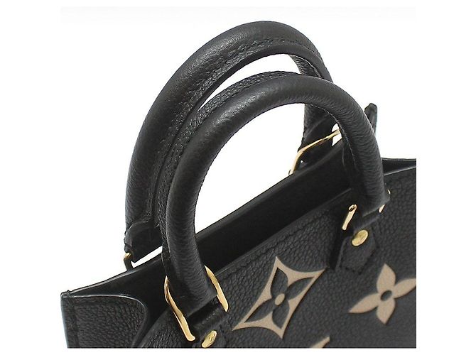 Louis Vuitton Piccola borsa a tracolla Monogram Empreinte nera Nero - vue 6