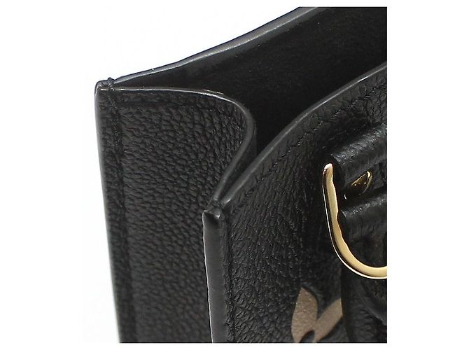 Louis Vuitton Piccola borsa a tracolla Monogram Empreinte nera Nero - vue 9