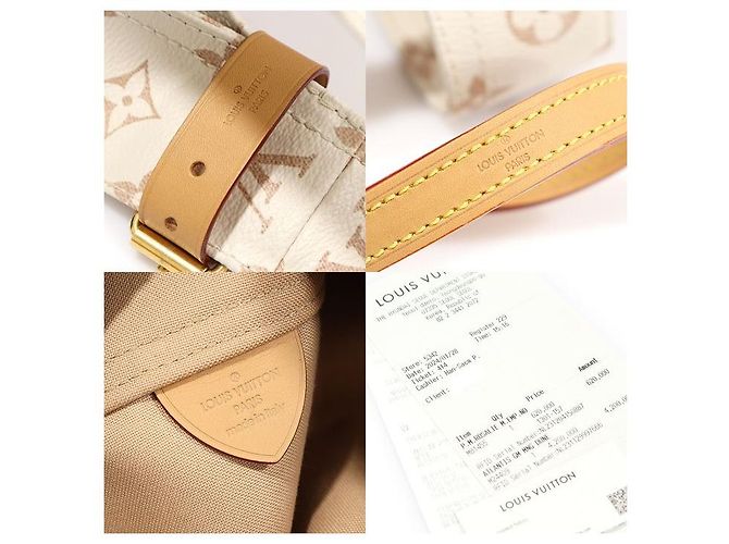 Louis Vuitton Monogram Dune Canvas Atlantis GM Marrone - vista 7
