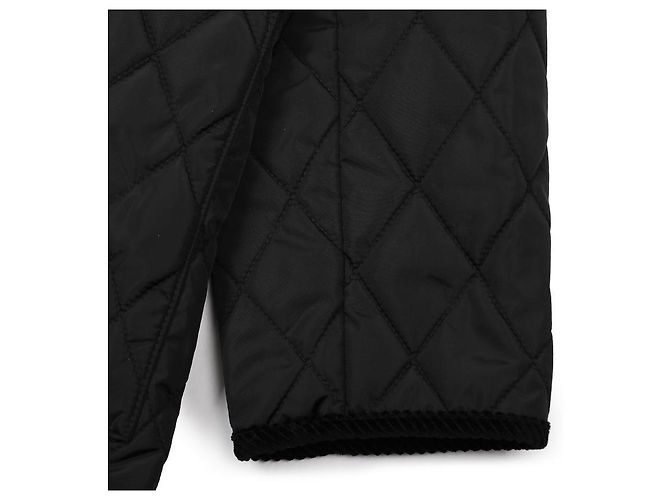 Burberry Parka de nylon acolchoado para mulher Preto - vista 8