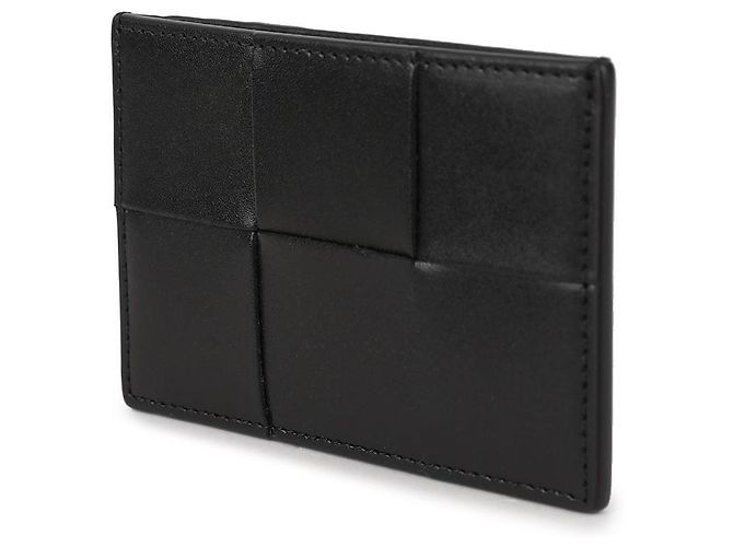 Bottega Veneta Maxi Kartenetui Schwarz - Ansicht 4