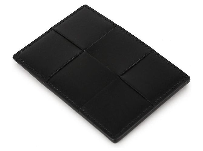 Bottega Veneta Maxi Kartenetui Schwarz - Ansicht 6