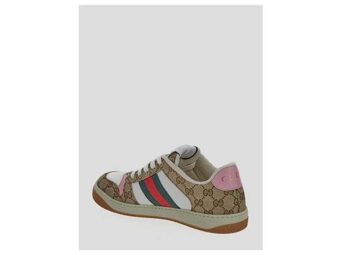 Gucci Sneakers Screener Marrone - vista 6