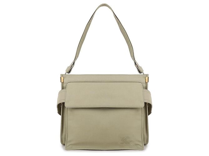 Burberry Borsa a tracolla con logo ricamato Marrone - vista 3