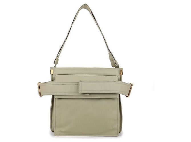 Burberry Borsa a tracolla con logo ricamato Marrone - vista 5