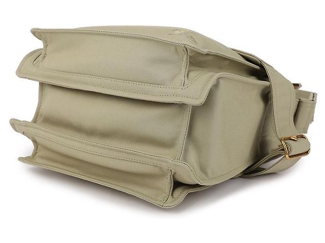 Burberry Borsa a tracolla con logo ricamato Marrone - vista 6