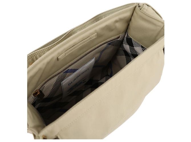 Burberry Borsa a tracolla con logo ricamato Marrone - vista 8