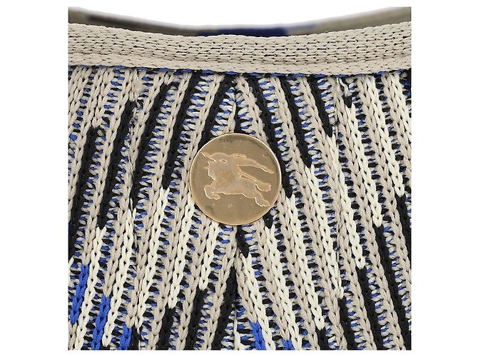 Burberry Piccola borsa a tracolla in maglia a quadri - vista 9